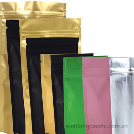 Túi Zipper màu sắc đa dạng - Chi Nhánh - Công Ty TNHH Đầu Tư Thương Mại Và Sản Xuất Sinh Long